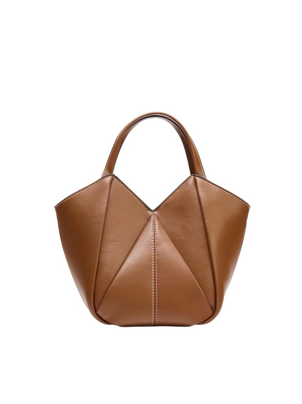 Zara Brown Shopper Bag